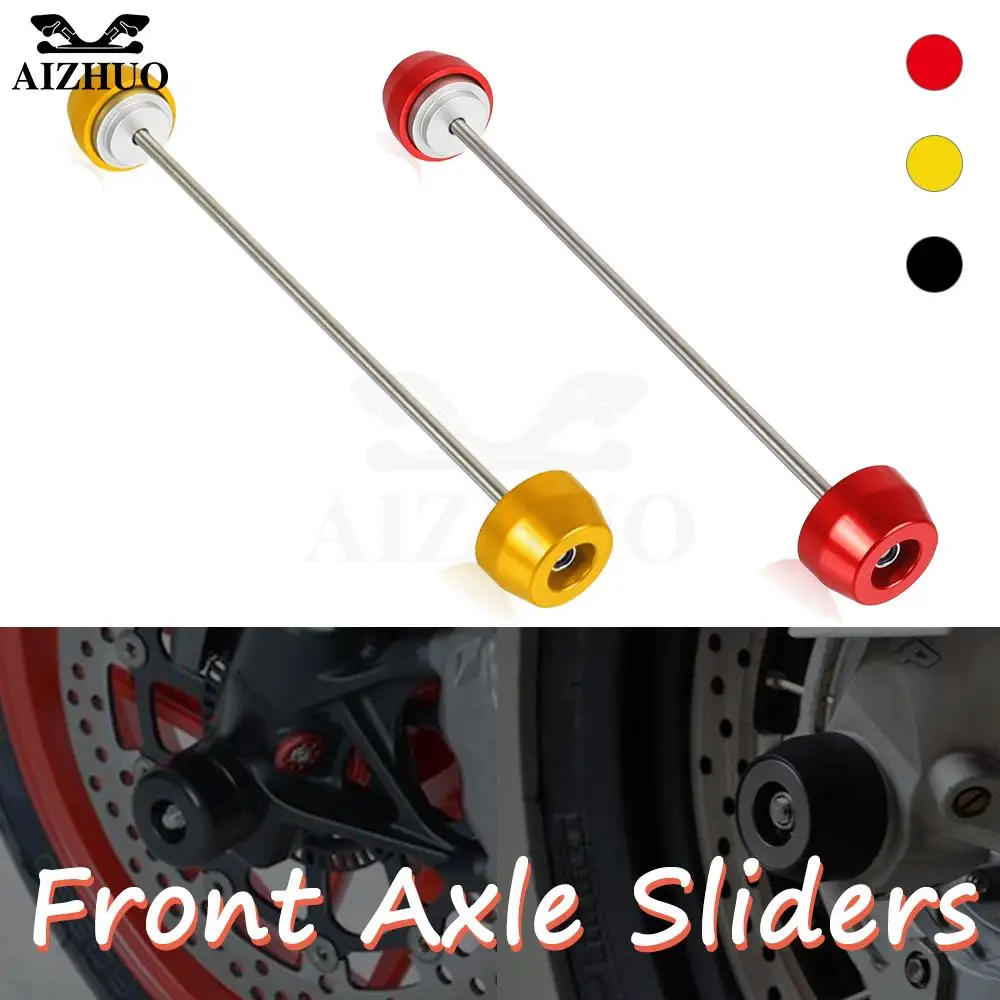 

Motorcycle For Ducati Panigale 1098 1198 1199 1299 V4 V4s V2 S P Accessories Front Axle Slider Wheel Crash Pads Protector