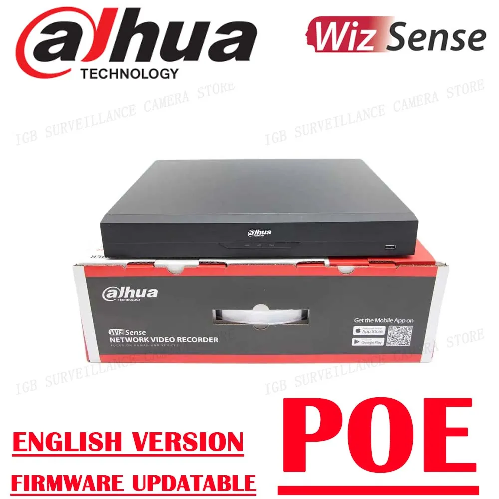 

Сетевой видеорегистратор Dahua POE NVR NVR5208-8P-EI NVR5216-16P-EI 8/16/32PoE 4K & H.265 WizSense