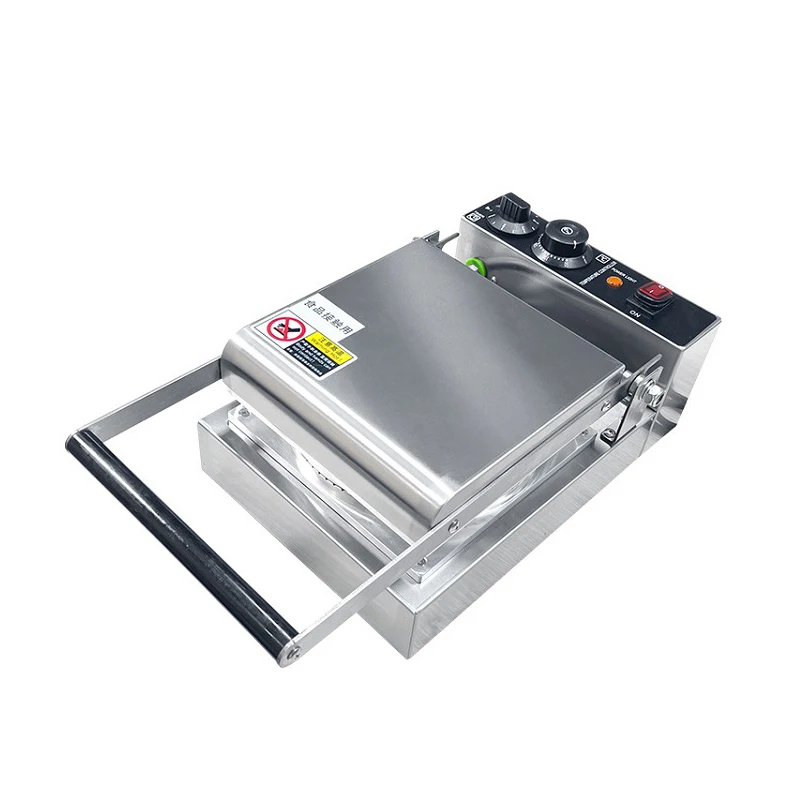 Commercial Manual Version Of Egg Cone Machine Street Snack Equipment Stainless Steel Body Non-Stick Pan Coating