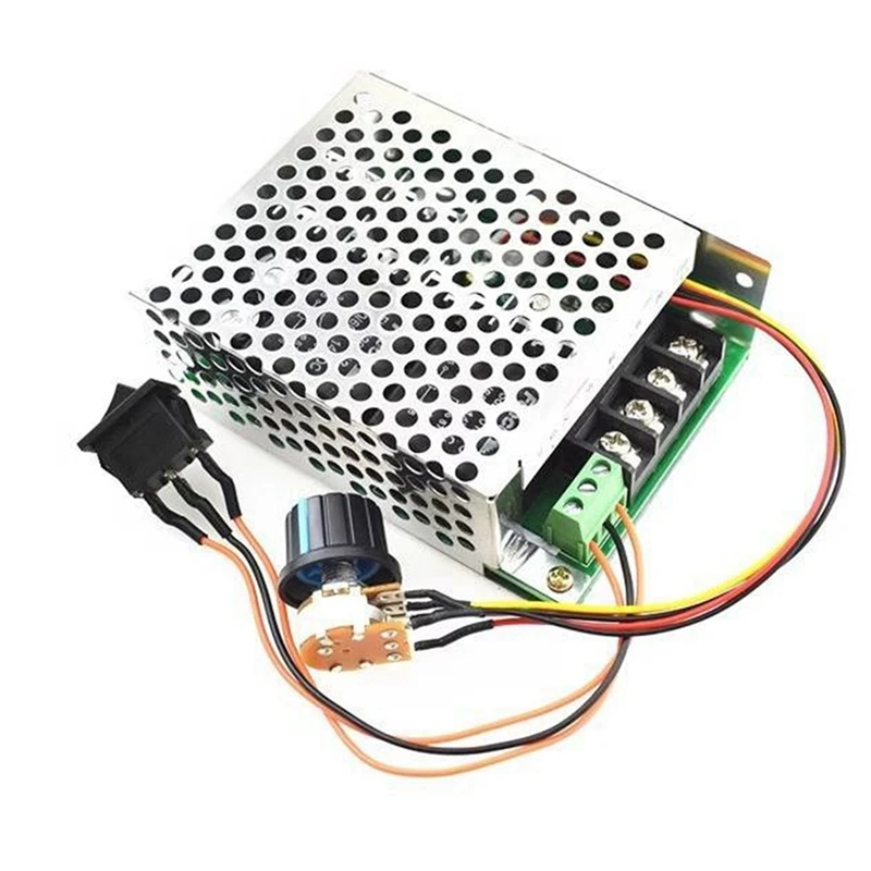 

Контроллер скорости генератора постоянного тока, ШИМ, 12 В, 24 В, 36 В, 48 В, переключатель прямого и обратного хода двигателя, переключатель прямого и обратного хода, 40 А, прочный