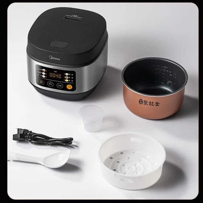 Home multifunctional intelligent rice cooker small 2-3 person 3L capacity digital display panel 24-hour reservation electric pot 6