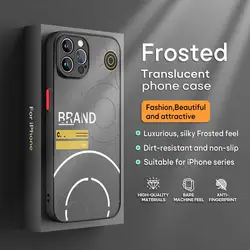 Couleur Luxe S - Stone - S Drop - Proof Frosted Translucent Phone Case - iPhone 15 Plus (Black1)