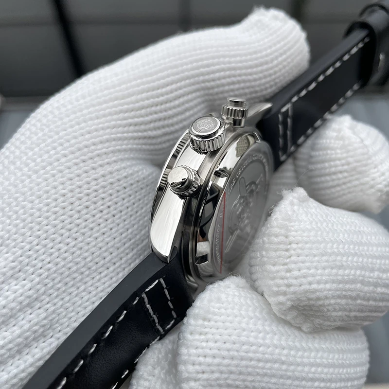 STEELDIVE Men ChronographWatch 39mm Military Quartz Wristwatch