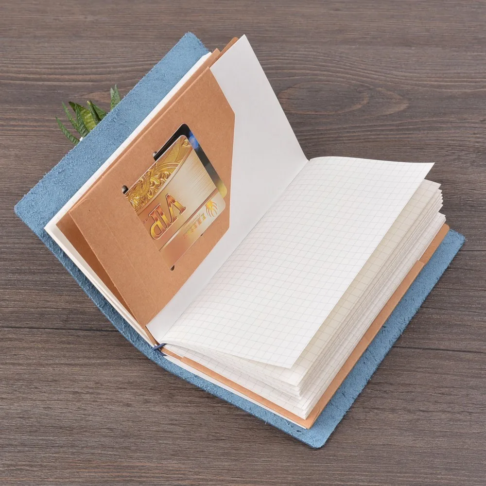 File Bag Kraft Paper Holder Travel Journal Notebook Planner Accessories Regular Passport size 3 pieces