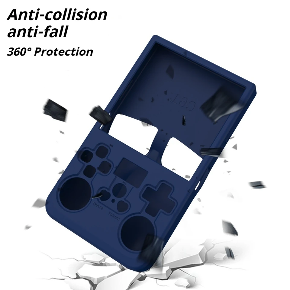 R36S Film de protection trempé pour console de jeu de poche écran de 3,5 HD 9H, film anti-rayures compatible avec console de jeu portable R36S R35S RBGB20S (1