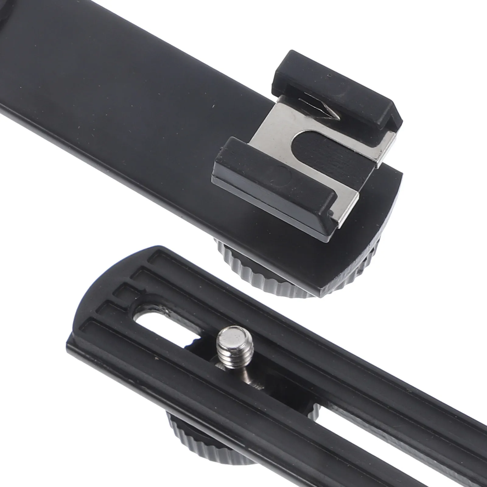 필 라이트 브래킷 조절 가능한 듀얼 마운트 연장 바(마이크 및 필 라이트용) 라이브 방송 스튜디오 사무실용 플래시