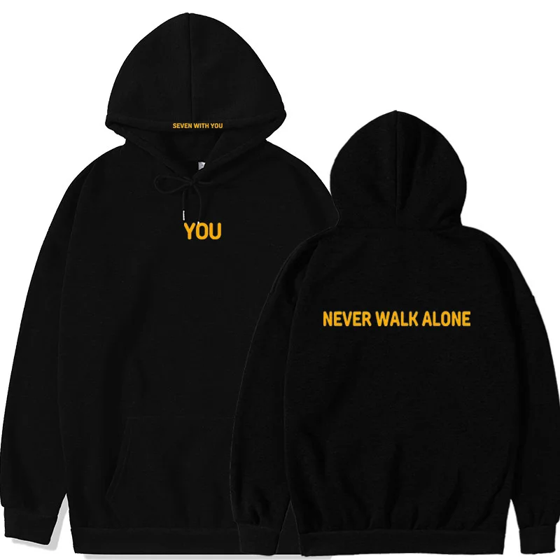 Korean Kpop Hoodies Men Women Bangtan Boys J-HOPE Suga Rm
