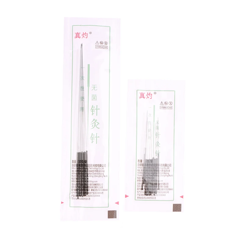 500 Pcs/Box Acupuncture Needle With Tube Acupuncture Disposable Sterile Beauty Massage Sterilze Needle