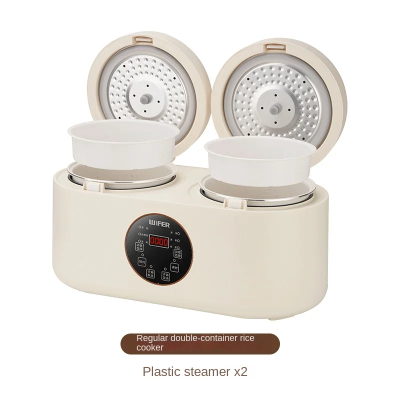Double Gallbladder Rice Cooker 4L Large Capacity Household Multi functional Dual Control 2-in-1 Mandarin Duck Rice Cooker 5