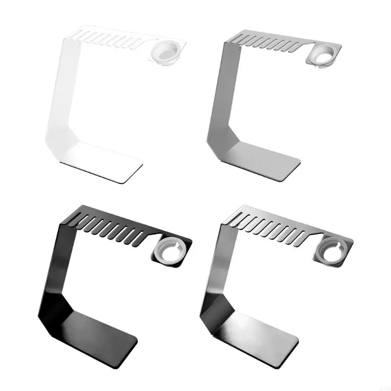 Metal Watch Charging Base Smartwatch Stand-Cradle for Watch with Wristwatch Band Strap Storage Holder