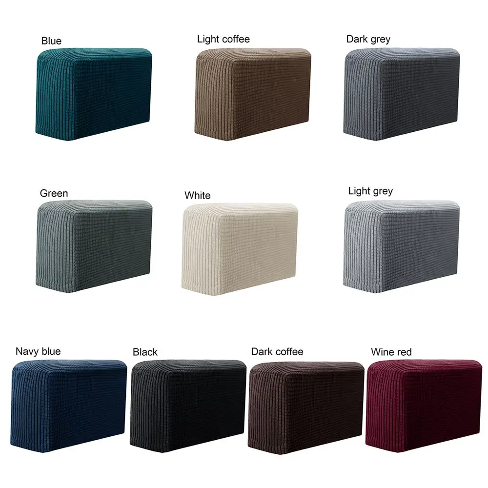 2PCS Removable Armrest Covers Furniture Stretchy Chair Sofa Couch Arm Protector 6