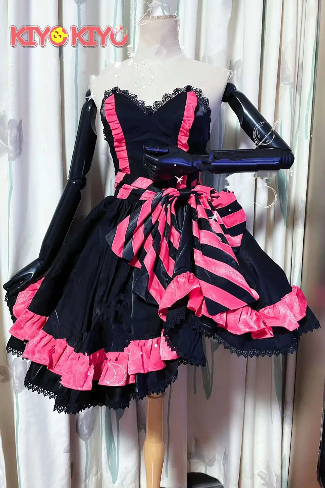 Kiyo-Kiyo Custom Made/Size V Xp Costume Cosplay Vivian Lovely Dress Costume Di Halloween Femminile