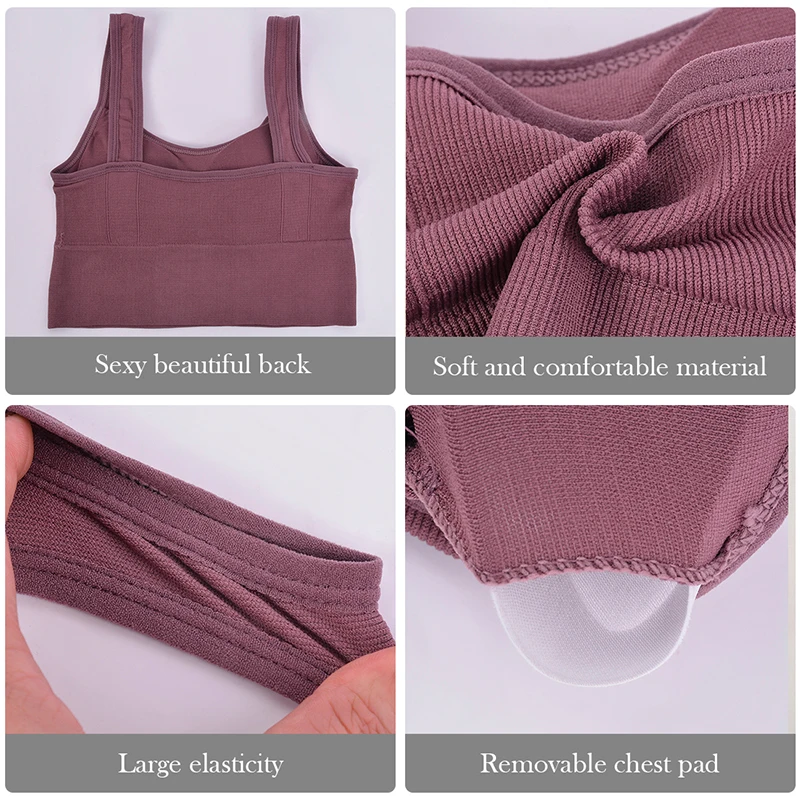 Breathable Sports Bra Anti-Sweat Fitness
