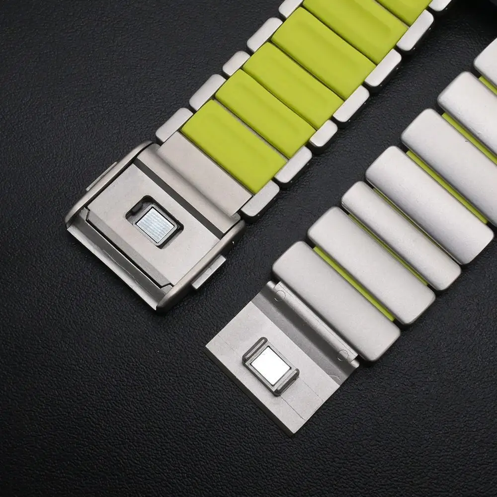 Elegant Alloy Metal Strap - Premium Replacement Band for Suunto Watches