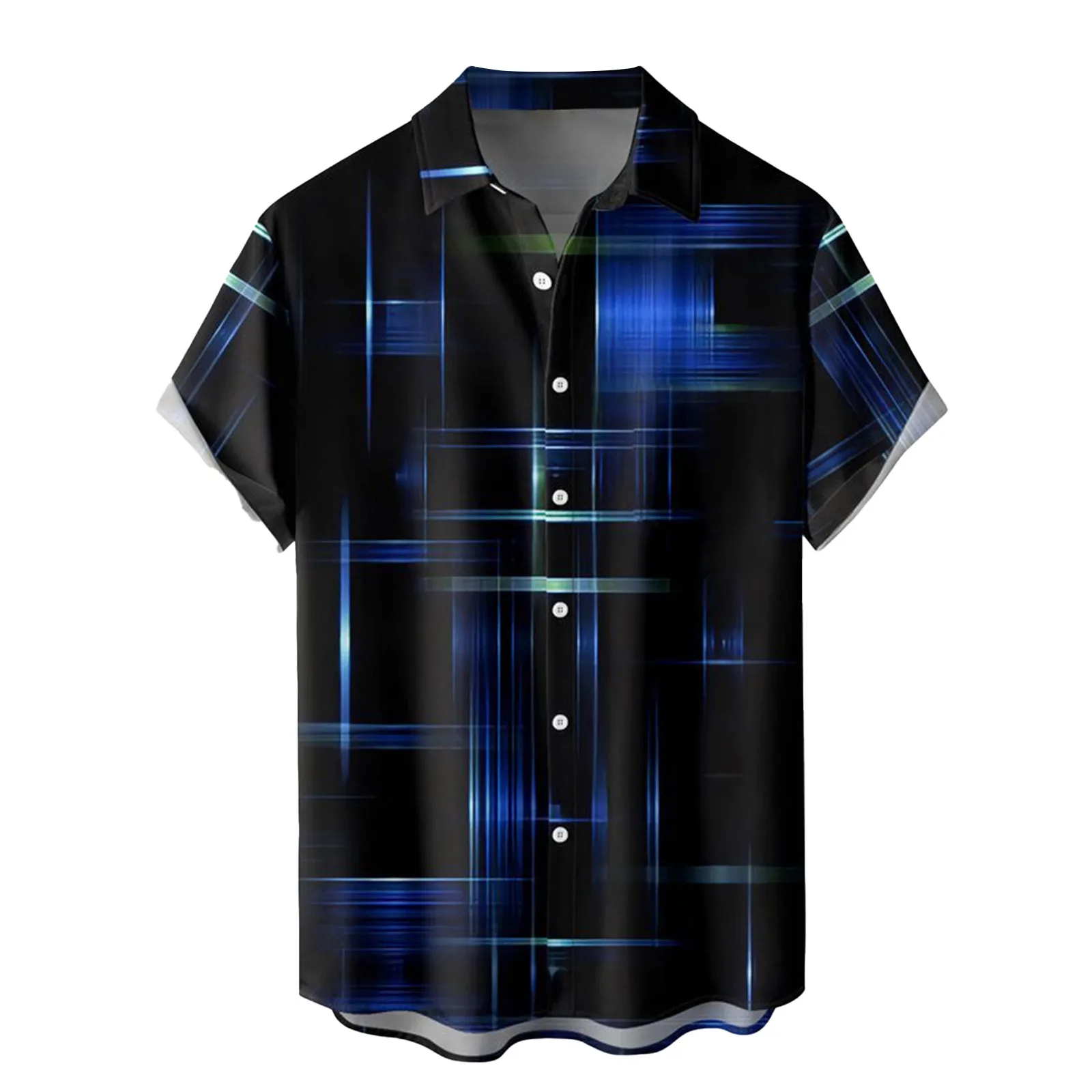 

Men's Beach Holiday Short Sleeved Shirt Casual Striped Shirt Men's Short Sleeved Shirt Oversized Casual Shirt Beachwear Flower