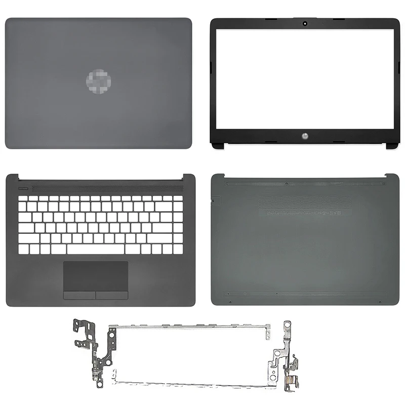 

New For HP 14-DG 14-CM 14-CK 240 245 246 G7 Series LCD Back Cover Front Bezel Hinges Palmrst Bottom Case L44056-001 L23491-001