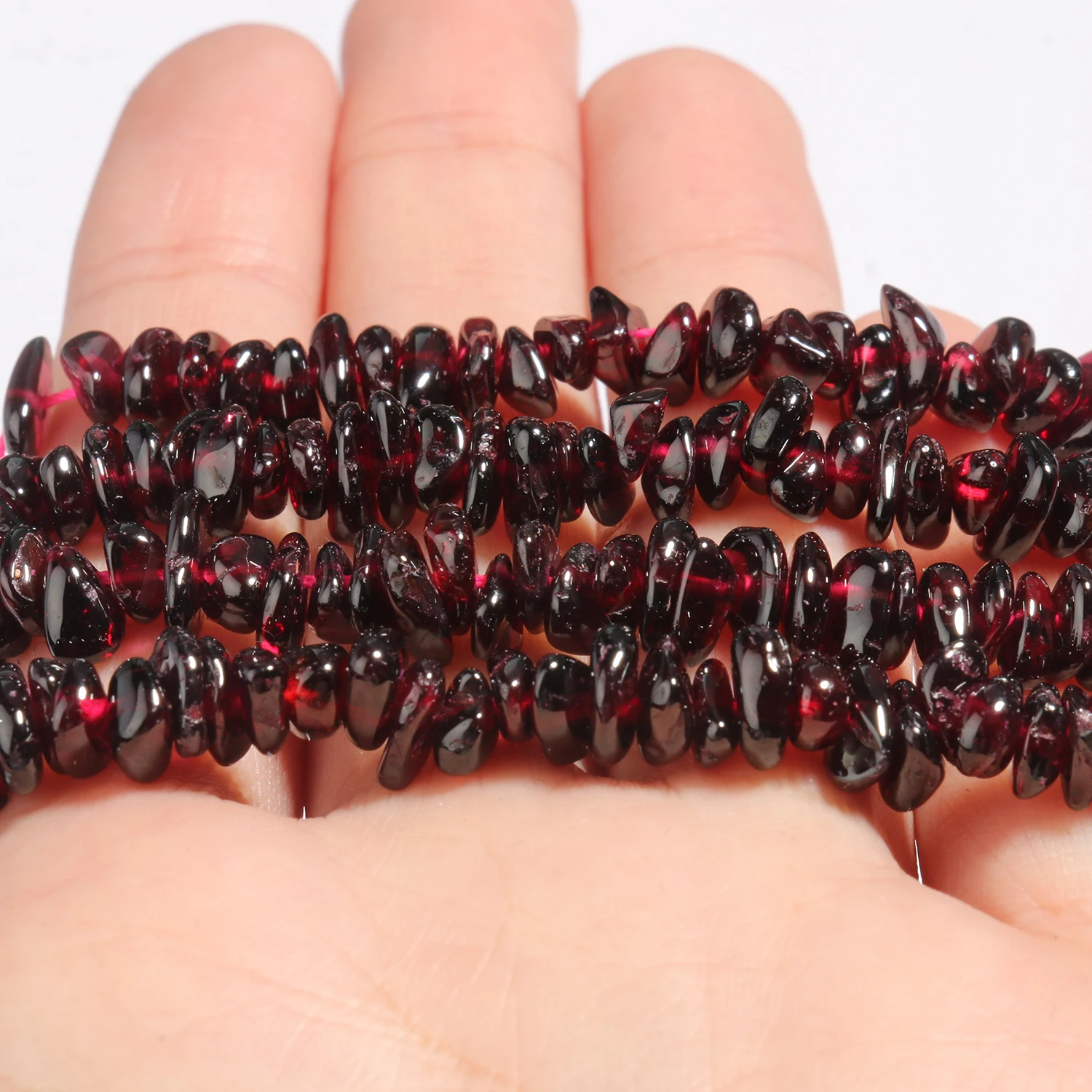 Rode Granaat Natuurlijke Edelsteen Chips Kralen 100 Strand