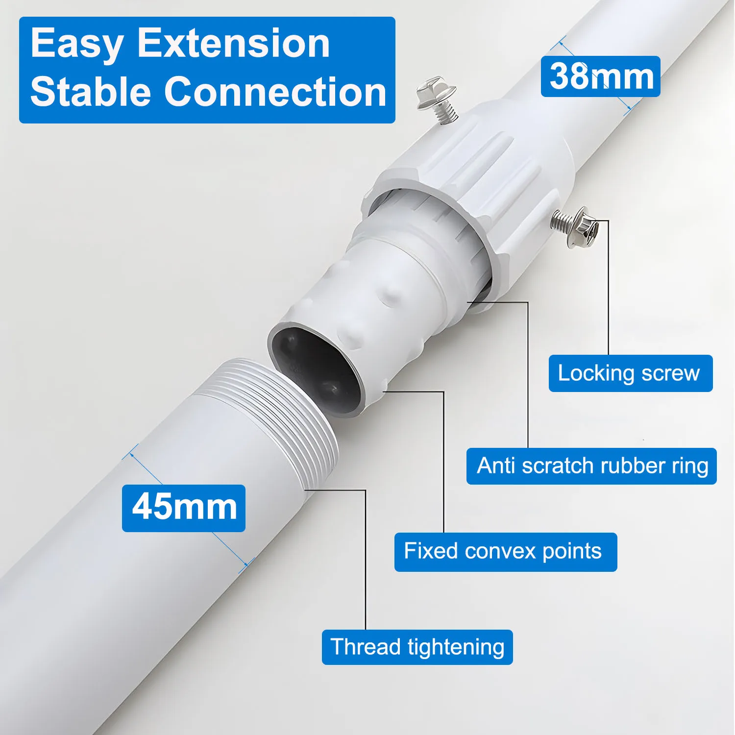 Wall mounted /Ceiling Mounted Aluminum Alloy Telescopic Expansion Mount Retractable Bracket For Security High Speed Dome Camera