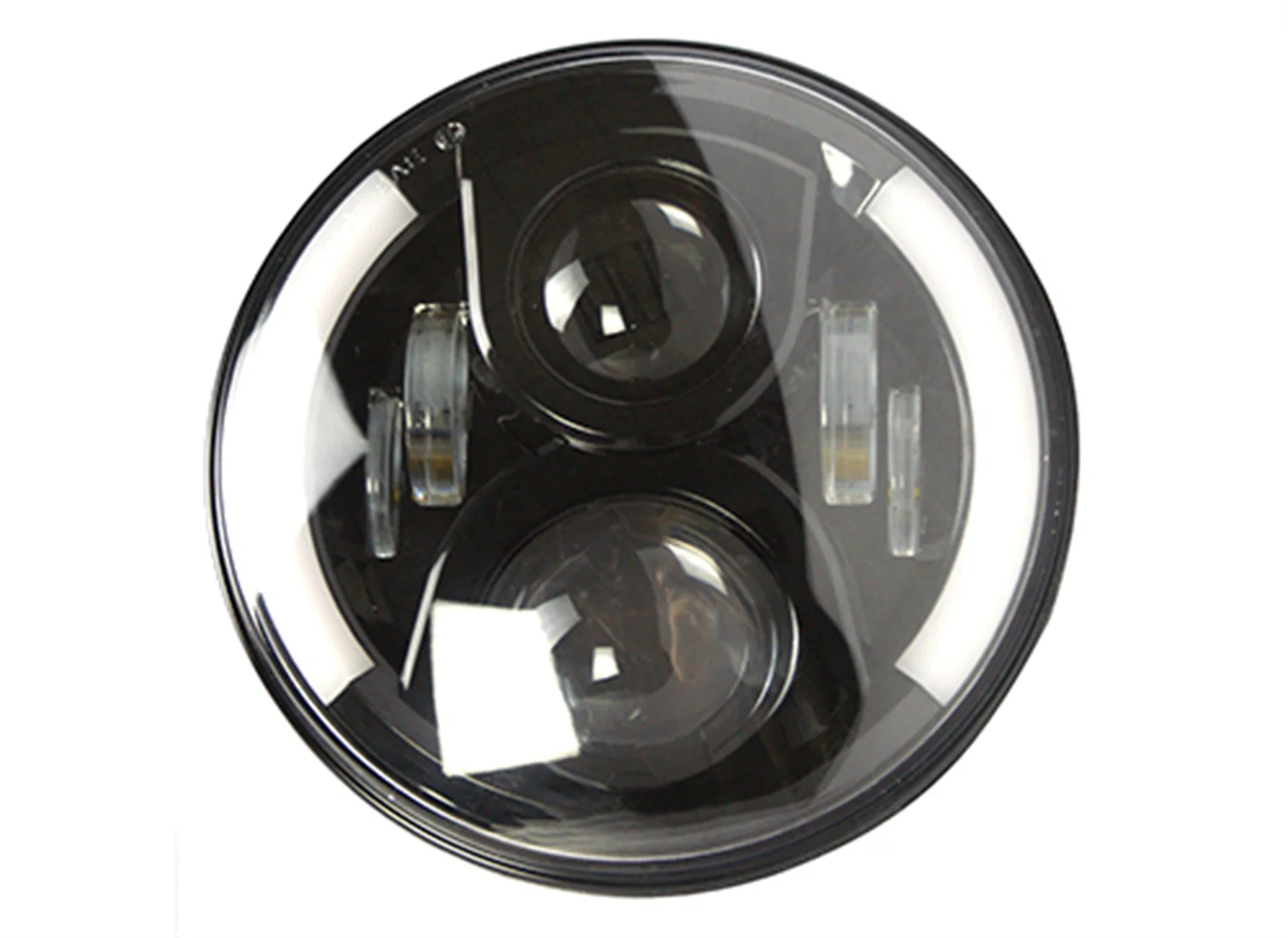 

SXMA J222 LED Head Lamp With LED Ring Aluminum Alloy IP68 4000LM 6500K Work Light Fit For Jeep Wrangler JK 07-17