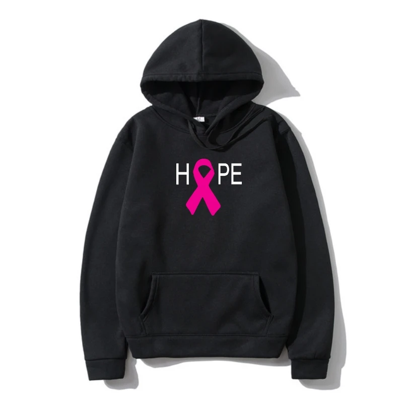 

Hoodi HOPE Breas Cancer Awareness Pink Ribbon Outerwear Hoody