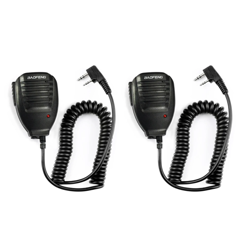 New Original Baofeng Walkie Talkie Microphone Handheld Two Way Radio Speaker Mic Headset For UV-5R UV-5RE Plus 3R+ B5 B6 6R 888S