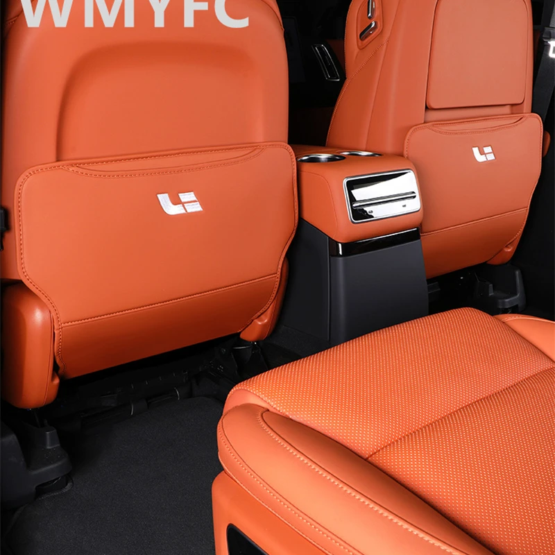 

Для Li Lixiang L7 L8 L9 2022 2023 автомобильный из искусственной кожи противоударный коврик противоударный защитный коврик для заднего сиденья автомобильные аксессуары