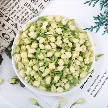 Natural High-Quality Jasmine Buds Dried Flowers for Sachet Pillow Filling DIY Wedding Candle Perfume Incense Making