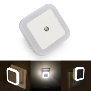 Luz LED nocturna con Sensor de movimiento, lámpara de noche inteligente con batería para WC, mesita de noche para habitación, pasillo, camino, inodoro, iluminación del hogar