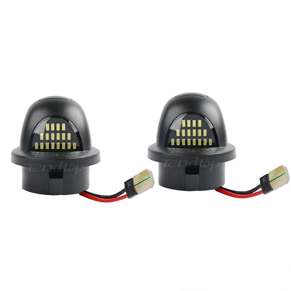 1 Pair T10 LED W5W 12V License Plate Lights For Ford F150 F-250 F-350 F-450 F-550 Ranger Raptor Explorer License Number Light