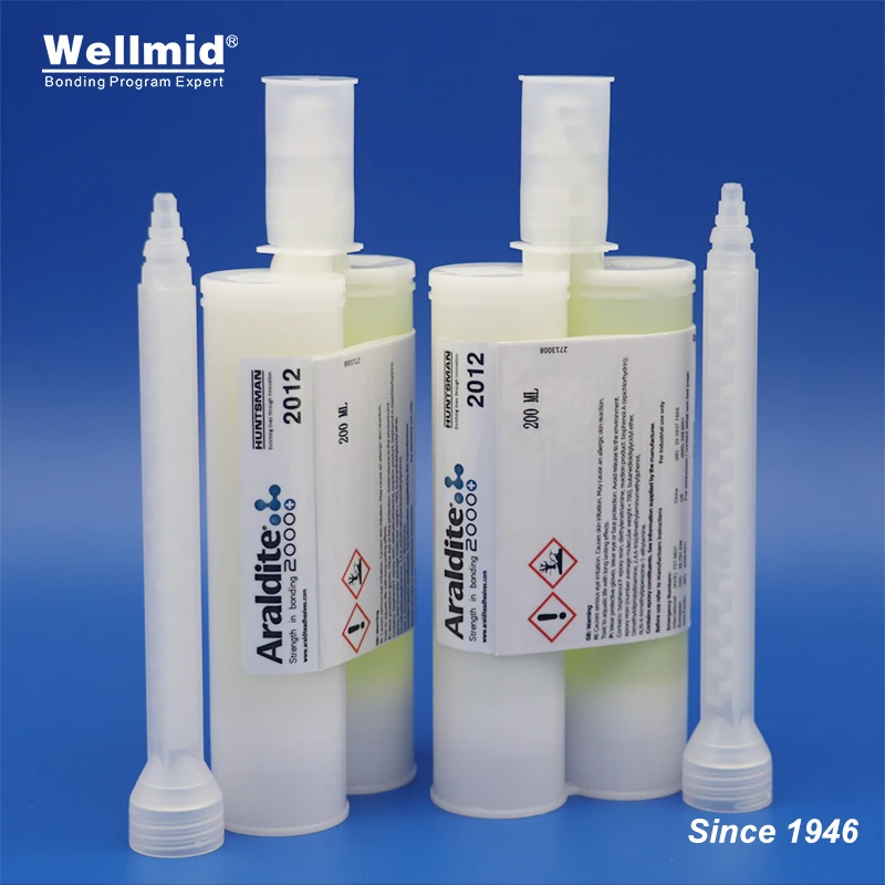 Araldite 2012 de Cura Rápida de Propósito Geral de Uso Geral Liga Uma Grande Variedade de Materiais Resistente e Resiliente Cola Epoxy ab 200ml