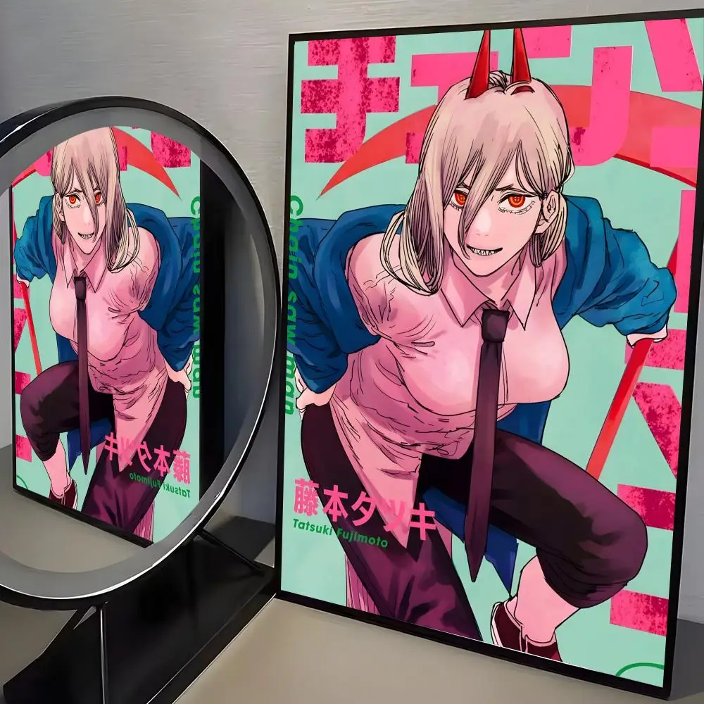Waterproof HD Anime Art Poster - Self-Adhesive and Fade Resistant Wall Decor