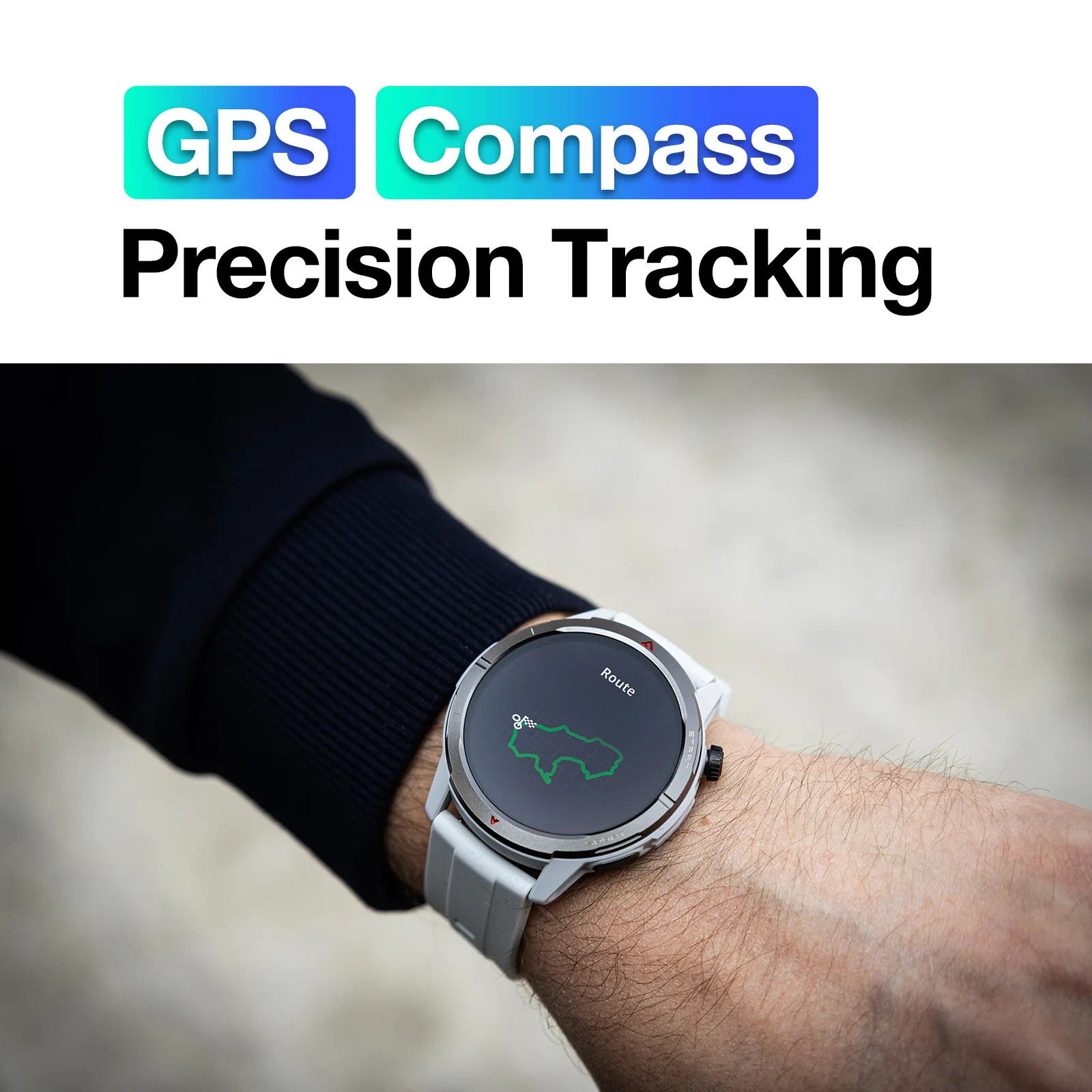 [World Premiere] AGM Legion Smartwatch 5ATM Waterproof 1.43"AMOLED Display Heart Rate Blood Oxygen Diving and Swimming Watch 5