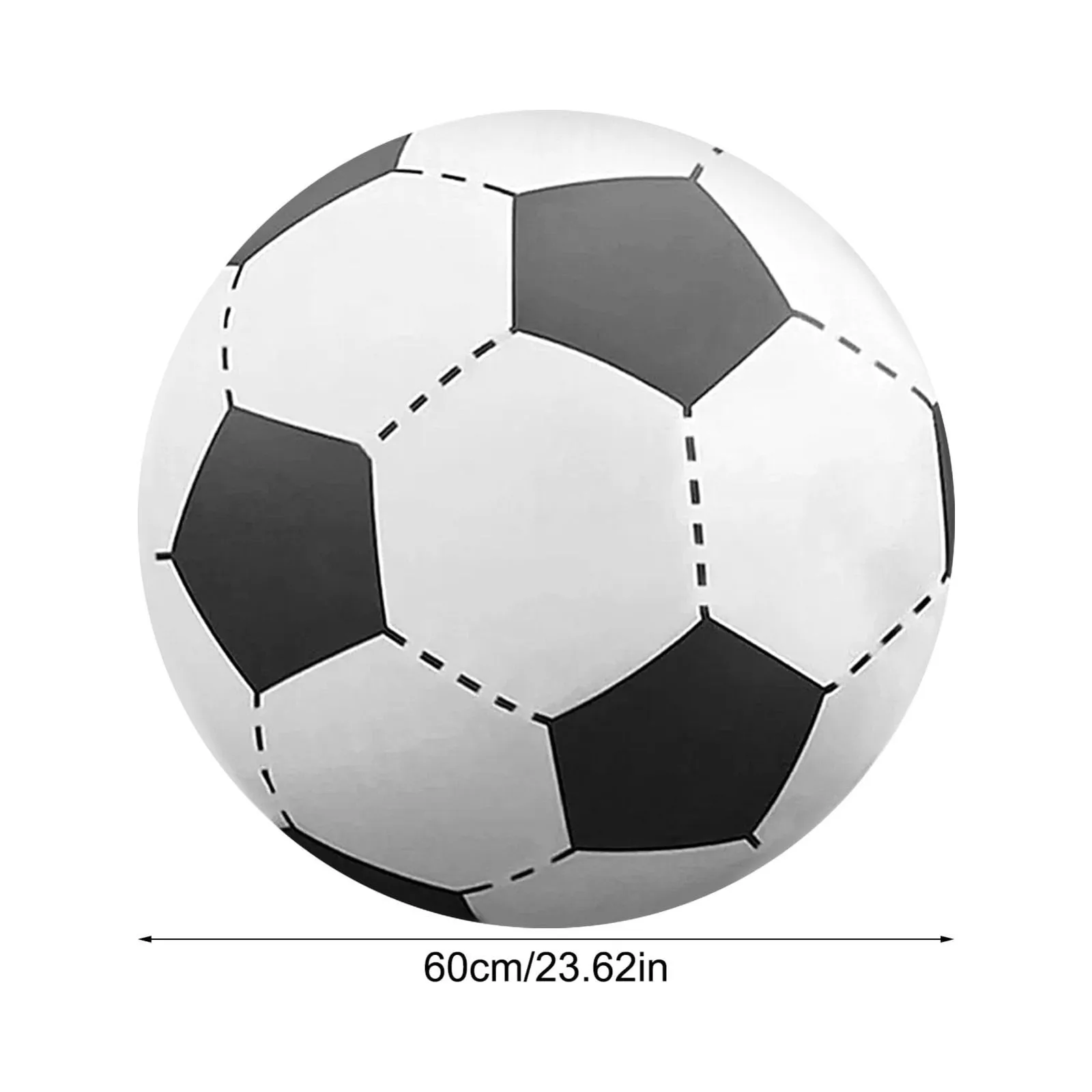Inflatable Ball Toy 60/80/100cm thickened PVC inflatable beach ball pool party ball