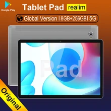 Original World Premiere Realm Pad Tablet Android Snapdragon Tablette 8GB RAM 256GB ROM 8800mAh WIFI 5G Tablets 10.1 2K HD Sceen