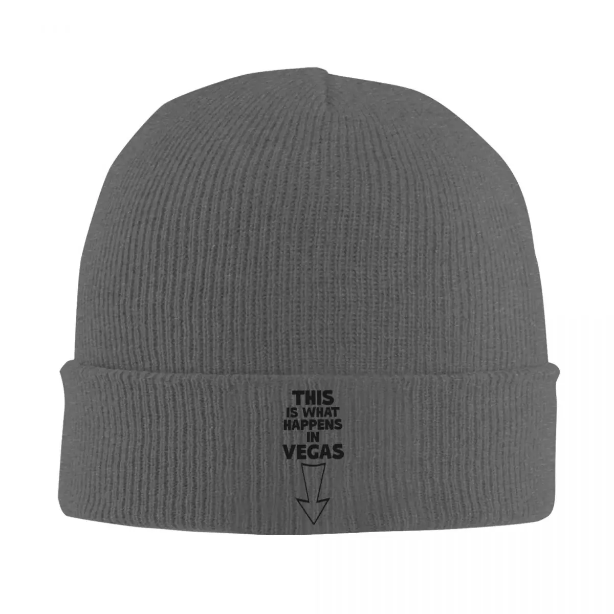 

Это произойдет в Вегасе, Классическая вязаная шапка, 100% акрил, легкий подарок на день рождения