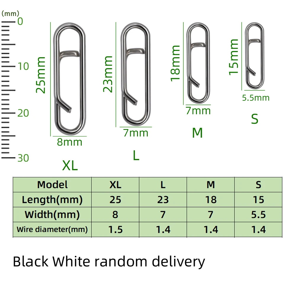 30pcs Fishing Interlock Clips 2