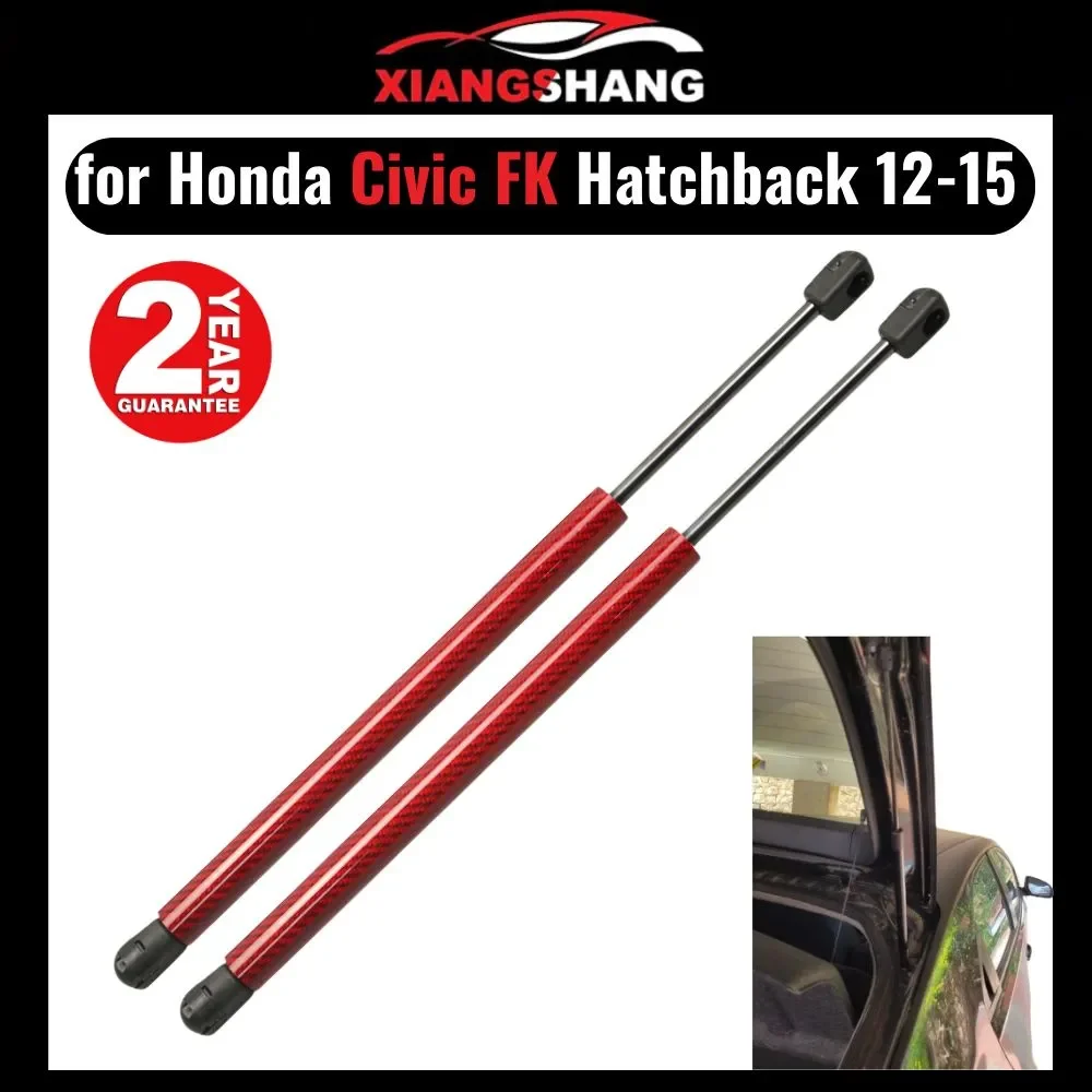 

carbon fiber for 2012-2015 honda CIVIC FK Hatchback Rear Boot Tailgate Trunk Gas Lift Supports Struts Prop Rod Shocks 596.5mm