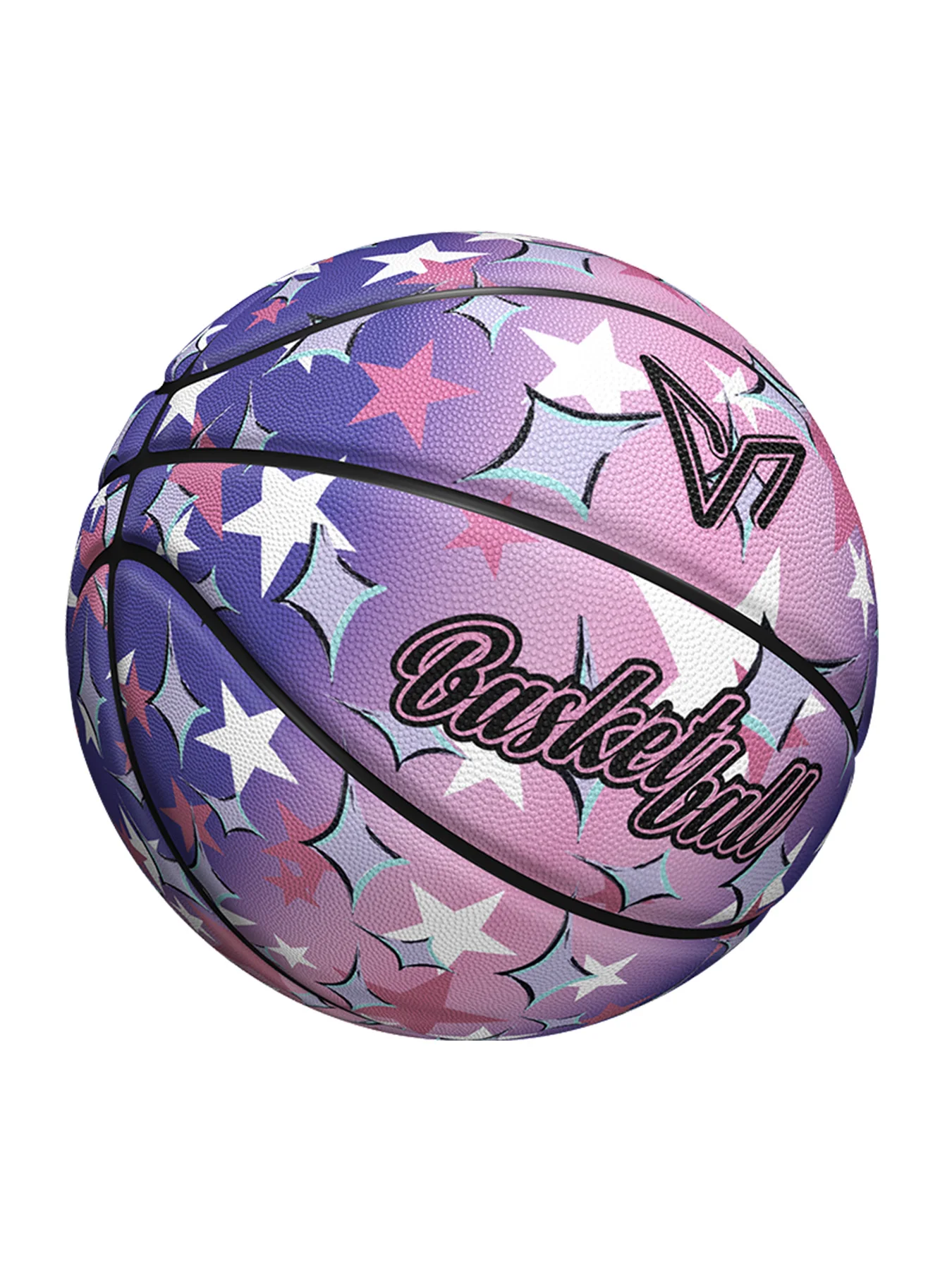Gradient Rubber Basketball Ball - Image 5