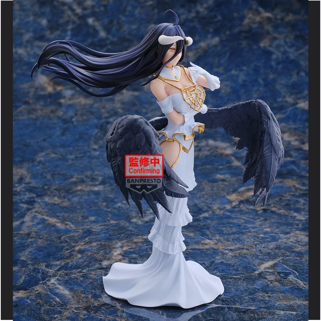 thumbnail interactive-video image 1 of Overlord Anime Figure Statue Set - Ainz Ooal Gown & Albedo Figures Set Of 2, Japanese Collectible 1 of 11