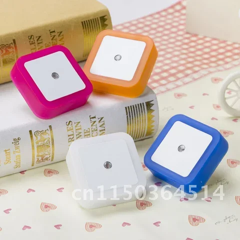 

Sensor Control LED Night Light Energy Saving Lamp for Children Kids Bedroom US/UK/EU Plug LED Sensor Nightlight