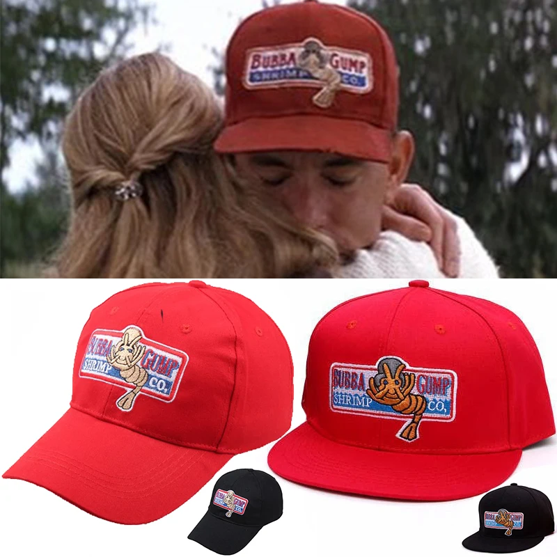 

1994 Bubba Gump креветки ко. Бейсбольная Шляпа Forrest, костюм для косплея, женская и мужская летняя шляпа, оптовая продажа