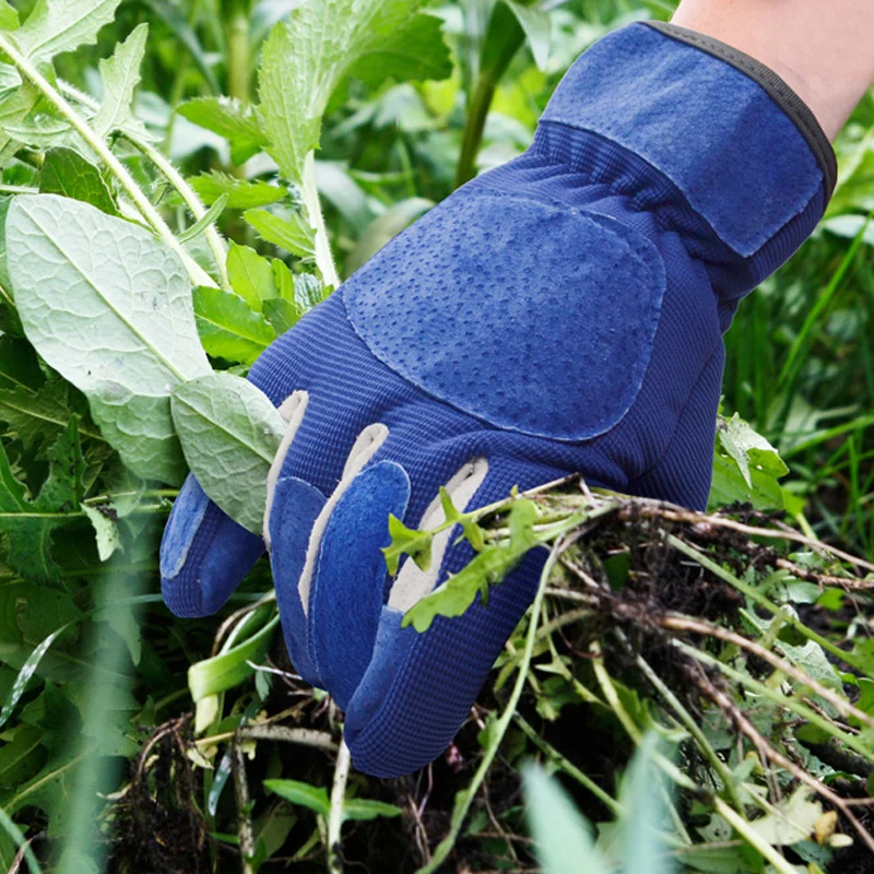 Rose Pruning Proof Gardening Gloves Garden Working Gloves Weeding Digging Planting Raking Long Forearm Protection random color 2