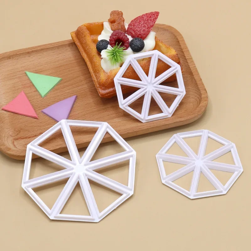 Fondant Cake Mold Cookie Cutter Biscuits Baking Tools 3Pcs