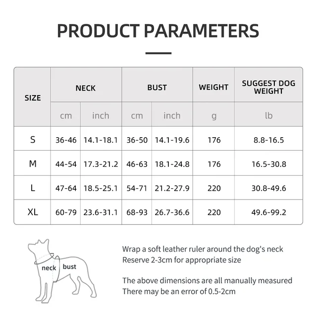 Pet Harness Multi Functional Nylon Reflective Dog Harness Adjustable No Pull Comfortable Control Dog Chest Harness Pet Supplies 2