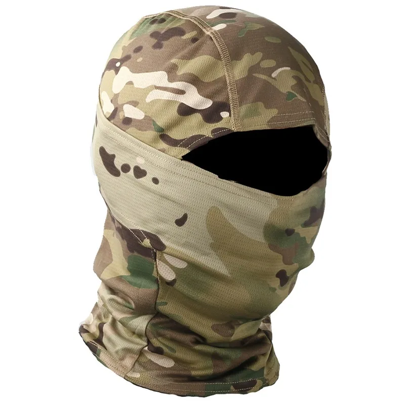Camouflage Balaclava 3D Face Mask Hunting Fishing Ski Cycling Headgear, hunting accessories