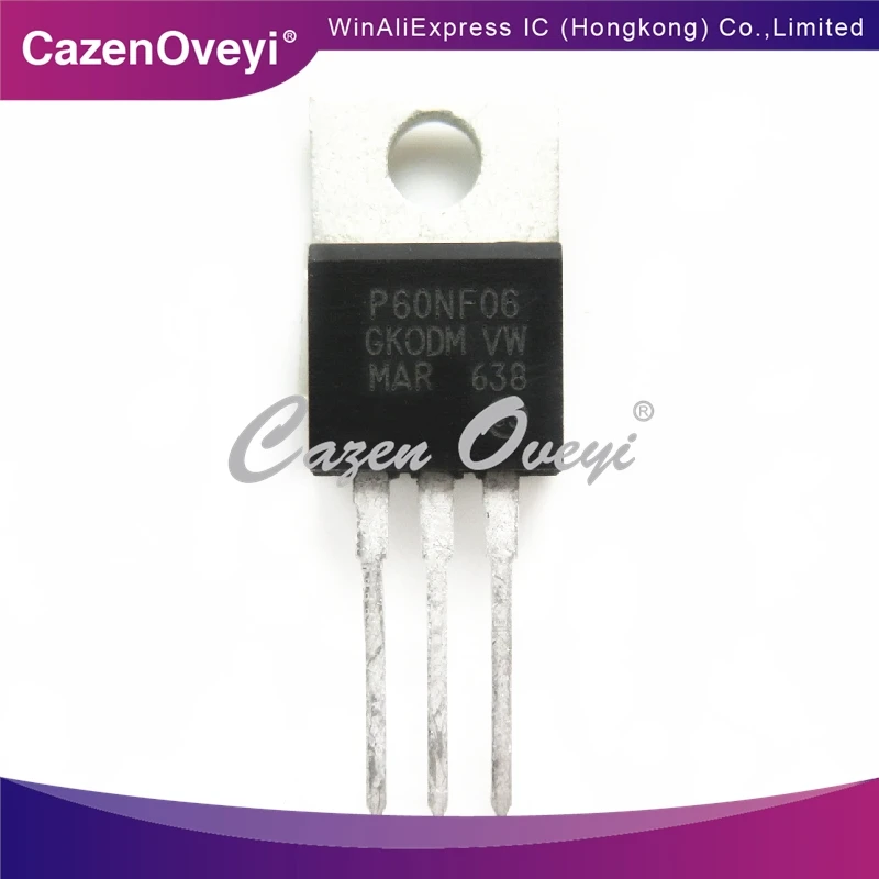 

5 шт. STP60NF06 P60NF06 TO-220