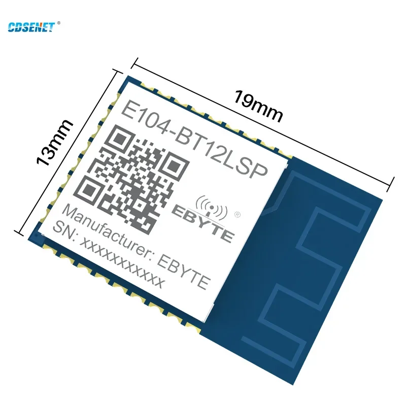 2.4GHz BT SIG Mesh Networking E104-BT12LSP 60m Long Rang Ultra-small Size TLSR8258 IOT UART SMD Module CDSENET tmc2208 tmc2209 tmc2225 ultra silent stepper motor driver module 3d printer parts stepstick uart ipeak 2 0a