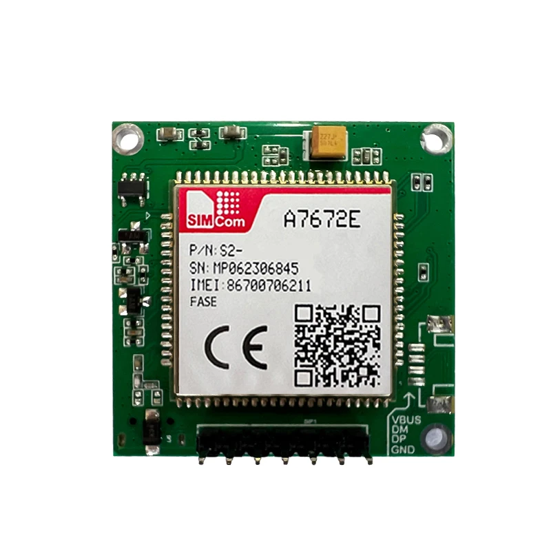 SIMCOM-Carte mère de développement technique, A7672E, 4G Cat1, 101GPS, Port série TTL, 1PC