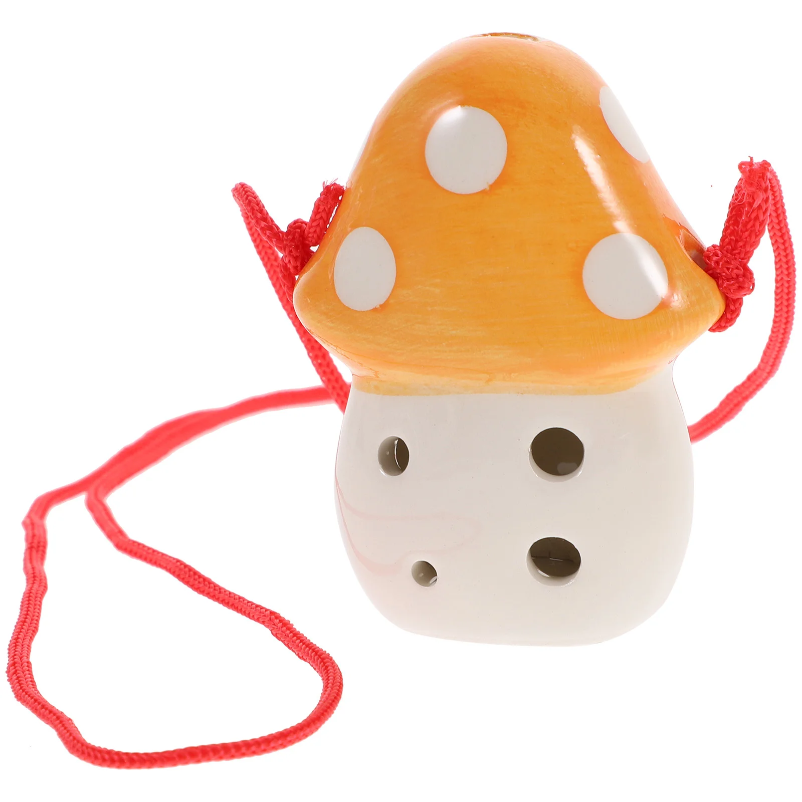 Beginner Kids 6-hole Ocarina Mushroom Ocarina Educational Instruments Toys Ocarina Wind Instrument Beginner Practice Ocarina
