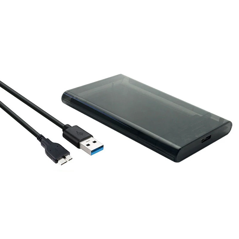 Uthai-caixa de Disco Rígido Externo Gabinete Transparente Porta Serial Sata Ssd G06 Usb 3.0 2.0 2.5 6tb - Imagem 5